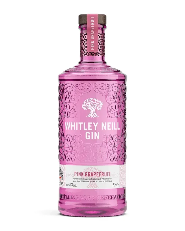 Whitley Neill Pink Grapefruit Gin, 70 cl