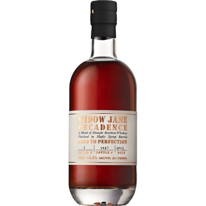 Widow Jane Decadence 10 Years Old 2020 Batch #3 Aged To Perfection Straight Bourbon Whiskey