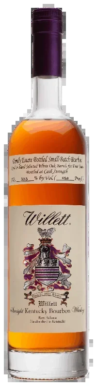 WILLETT BOURBON SMALL BATCH FAMILY ESTATE CASK STRENGTH KENTUCKY 4YR 750ML