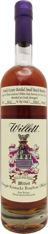 Willett Family Estate Small Batch Bourbon 4 Year Old 750ml