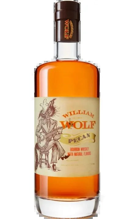 WILLIAM WOLF BOURBON WHISKEY PECAN NETHERLANDS 750ML