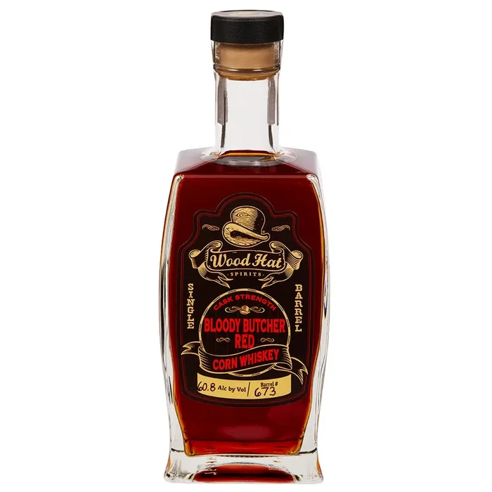 Wood Hat Bloody Butcher Red Corn Whiskey