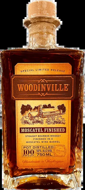 Woodinville Whiskey Co. Moscatel Finish Straight Bourbon Whiskey