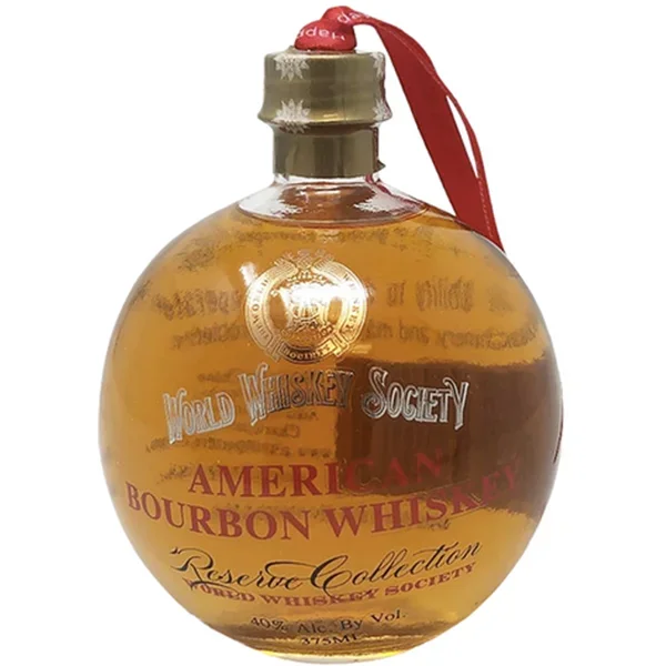 World Whiskey Society Christmas Bourbon Ball 375ml
