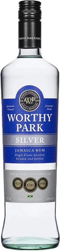 Worthy Park Jamaican Silver Jamaica Rum 750ml