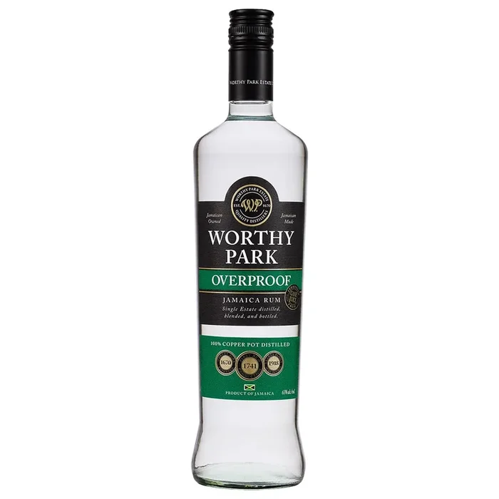 Worthy Park Overproof White Rum – 1 Liter