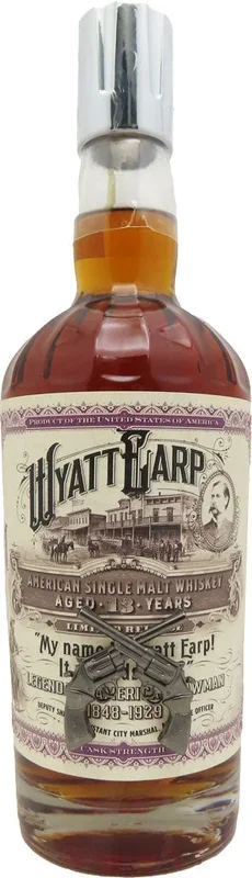 Wyatt Earp Hazmat American Whiskey 13 Year Old 750ml