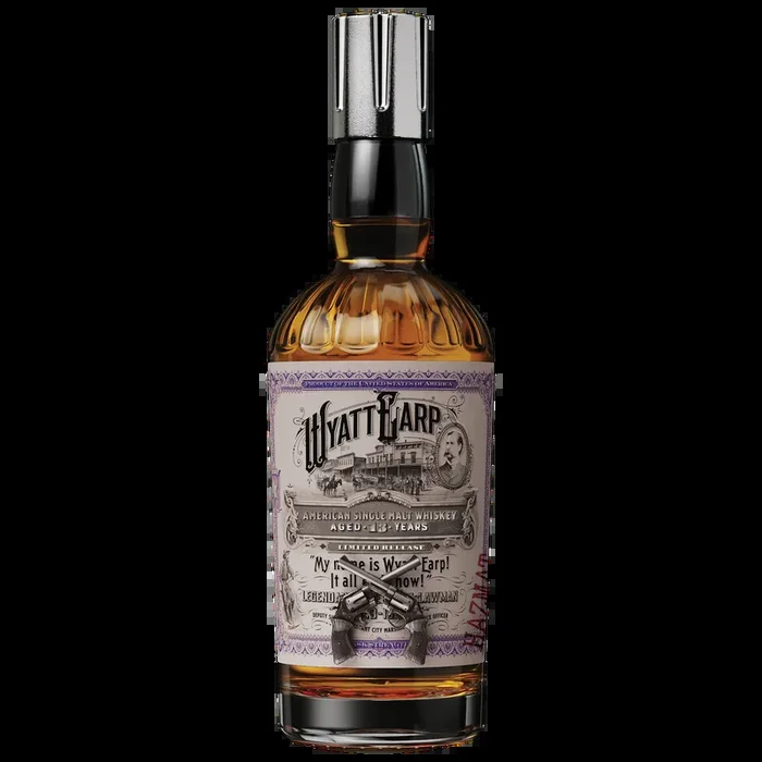 WYATT EARP WHISKEY SINGLE MALT CASK STRENGTH LIMITED EDITION GEORGIA 13YR 750ML