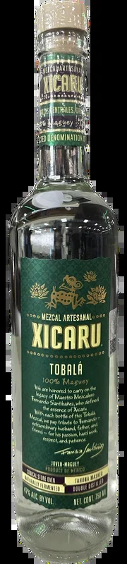 XICARU MEZCAL ARTESANAL TOBALA JOVEN MAGUEY 750ML