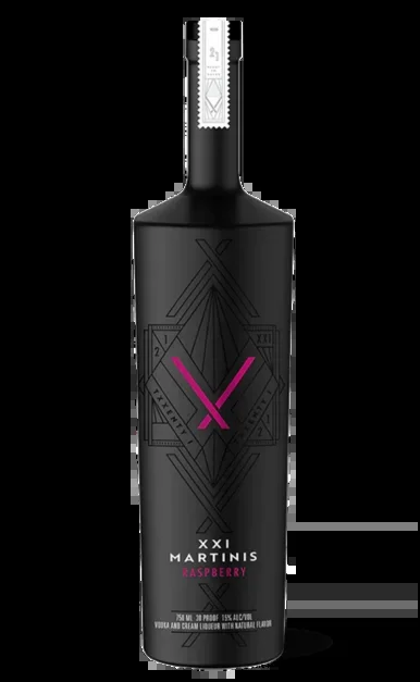 XXI MARTINIS RTD RASPBERRY 750ML