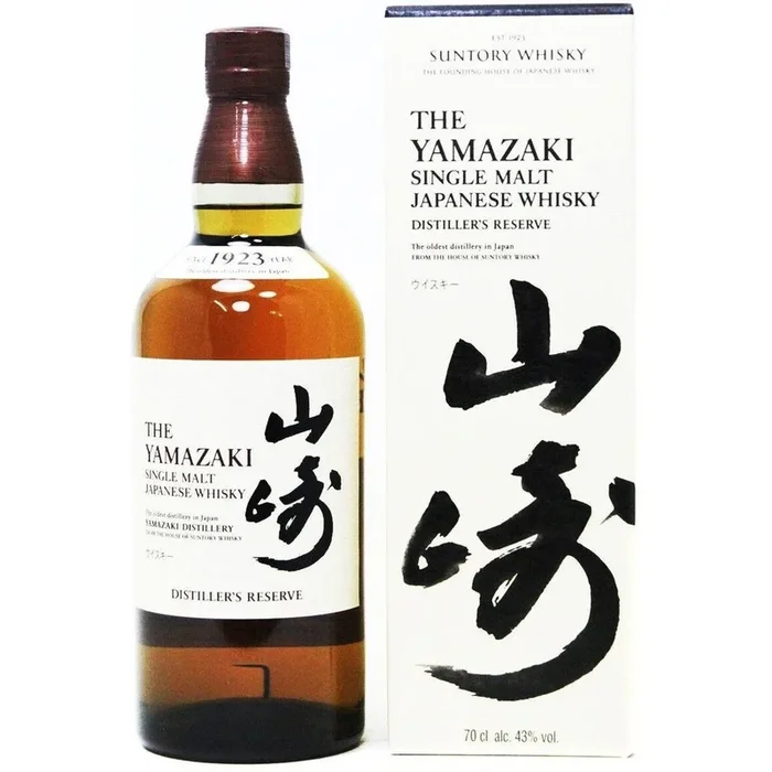 Yamazaki Distiller Reserve Single Malt Japanese Whisky – 70cl 43%