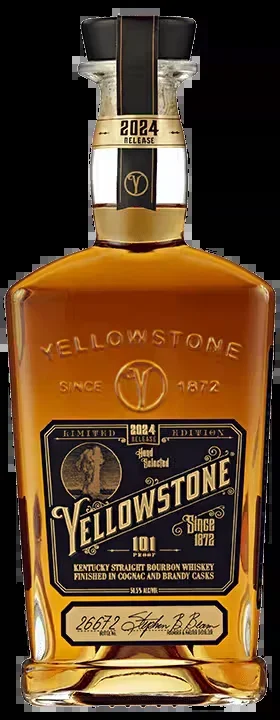 YELLOWSTONE BOURBON FINISHED IN COGNAC AND BRANDY CASKS KENTUCKY 2024 EDITION 750ML