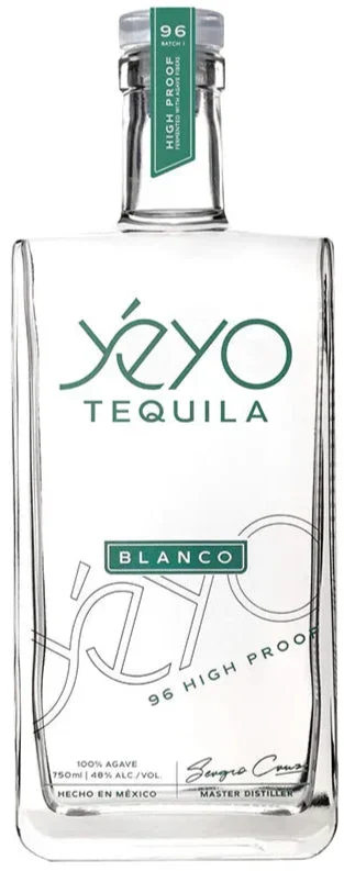YEYO TEQUILA BLANCO HIGH PROOF 750ML