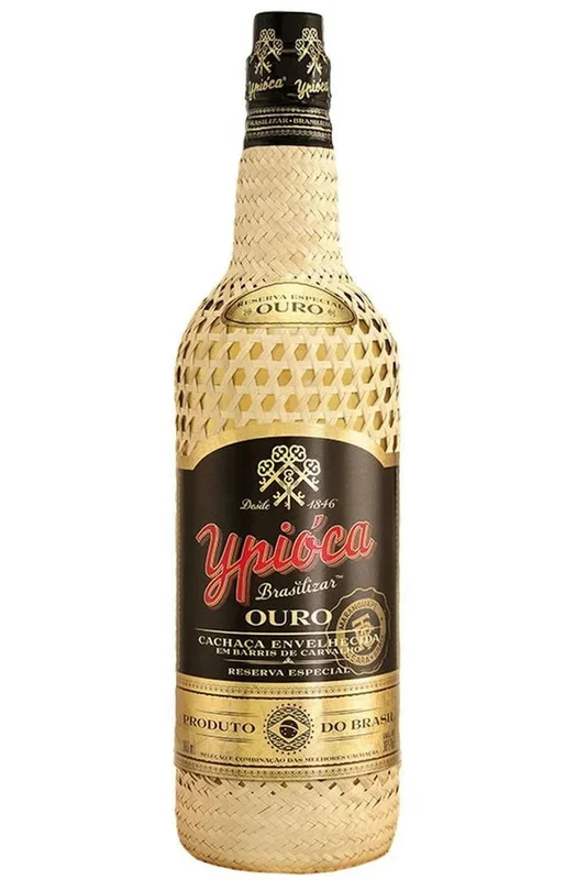 Ypioca Ouro Cachaca Empalhada Reserva Especial Liqueur