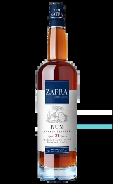 ZAFRA RUM MASTER RESERVE BOURBON CASK PANAMA 21YR 750ML
