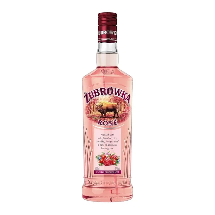 Zubrowka Rose Flavoured Vodka 70cl